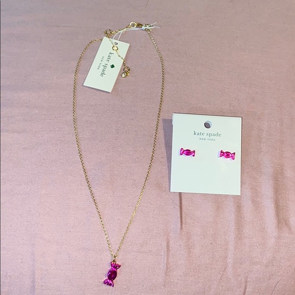 Kate Spade Candy Wrap Necklace And 